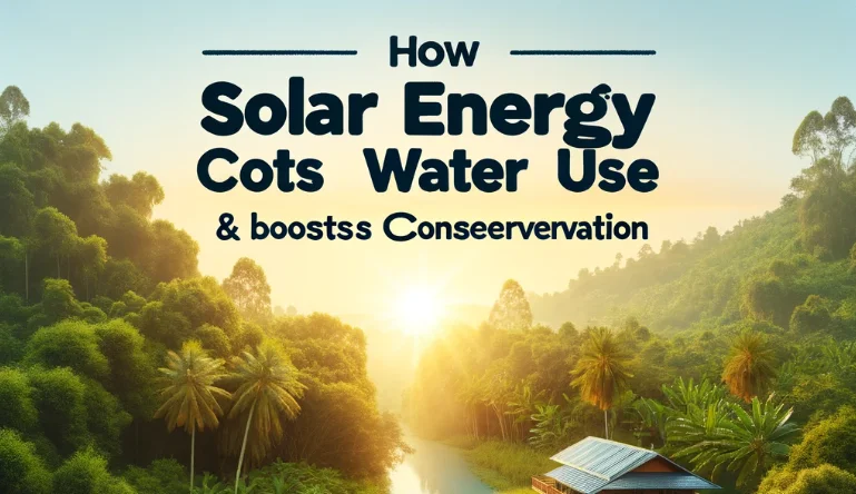 How Solar Energy Cuts Water Use & Boosts Conservation (1) How Solar Energy Cuts Water Use & Boosts Conservation (1)