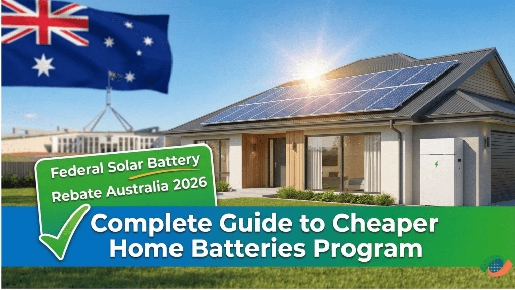 Federal Solar Battery Rebate 2026 | Save $336/kWh Australia