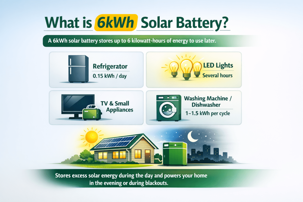 what is 6kwh solar battery