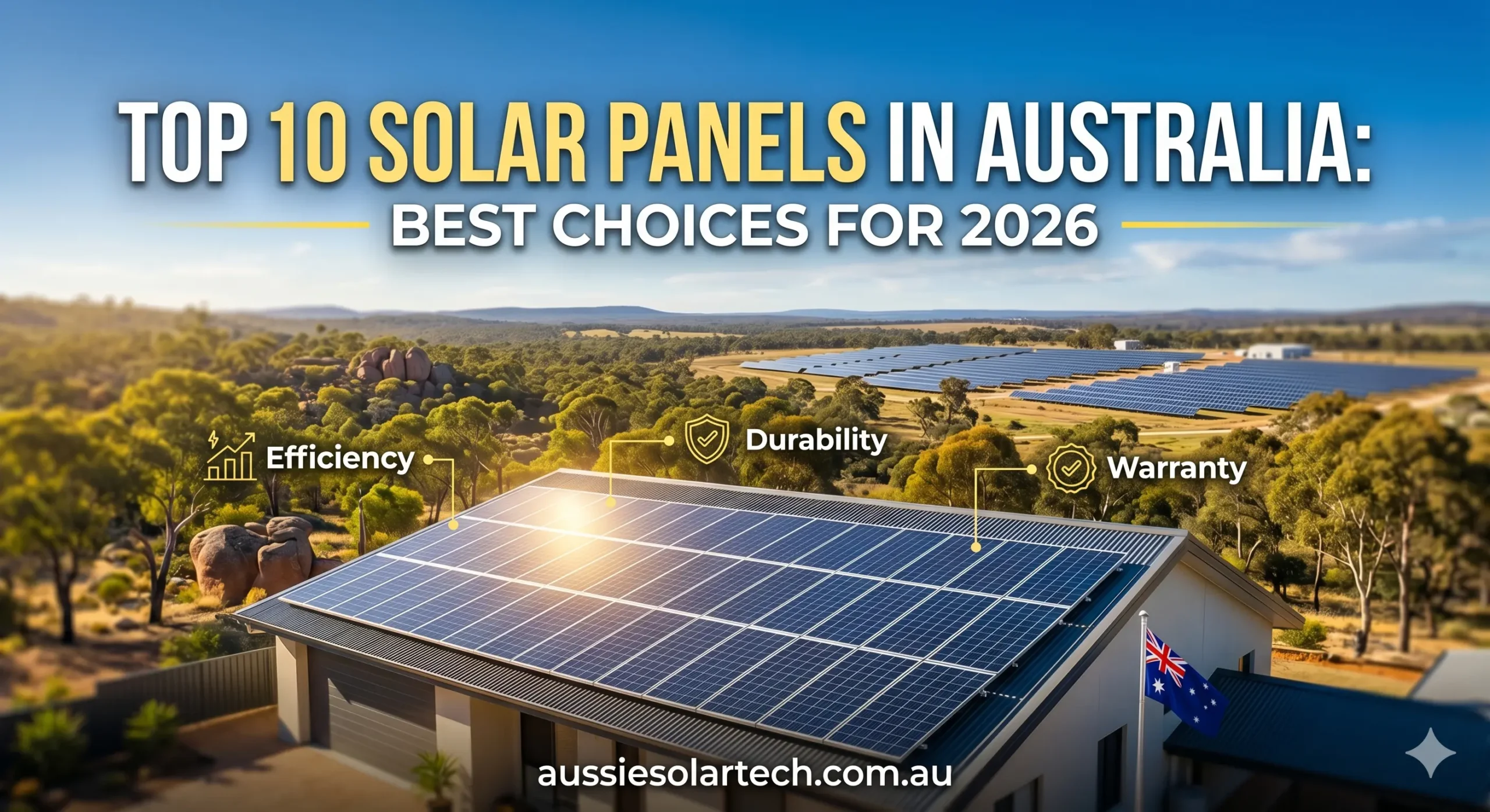 Top 10 Solar Panels in Australia: Best Choices for 2026