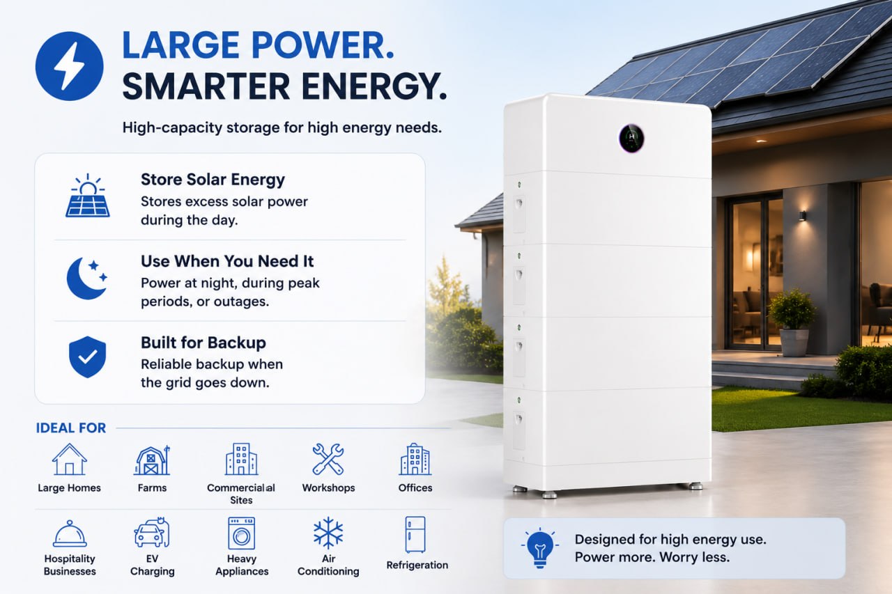 80kwh solar battery
