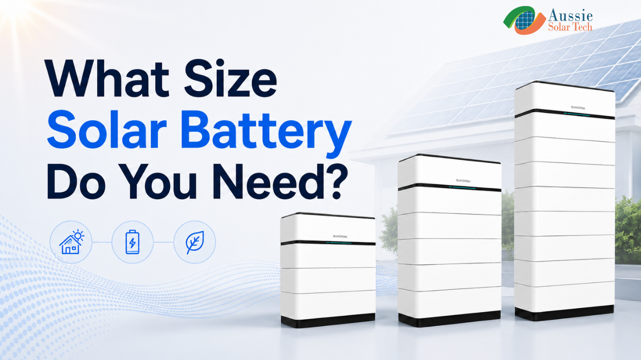 What Size Solar Battery Do I Need? (2026 Guide)