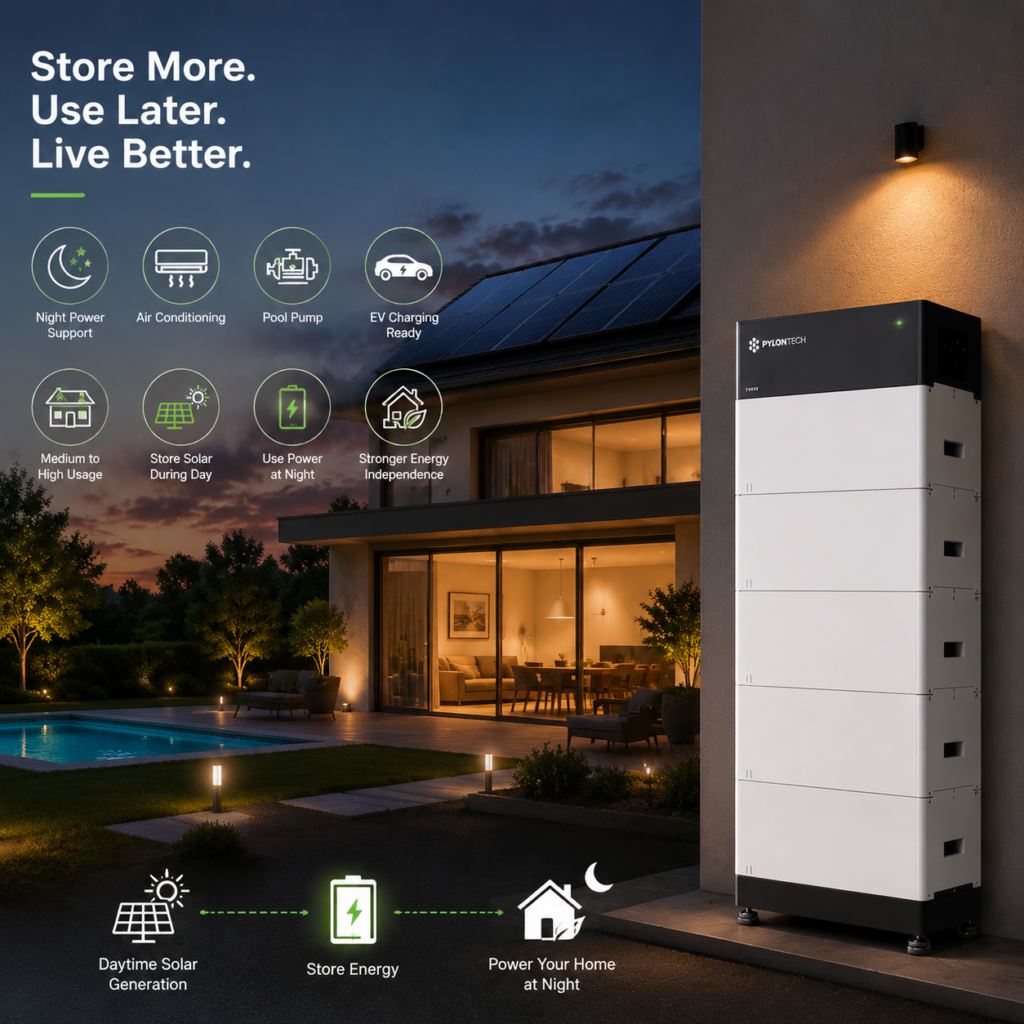 Why 28KWh Solar Batteries Suit High-Usage Homes