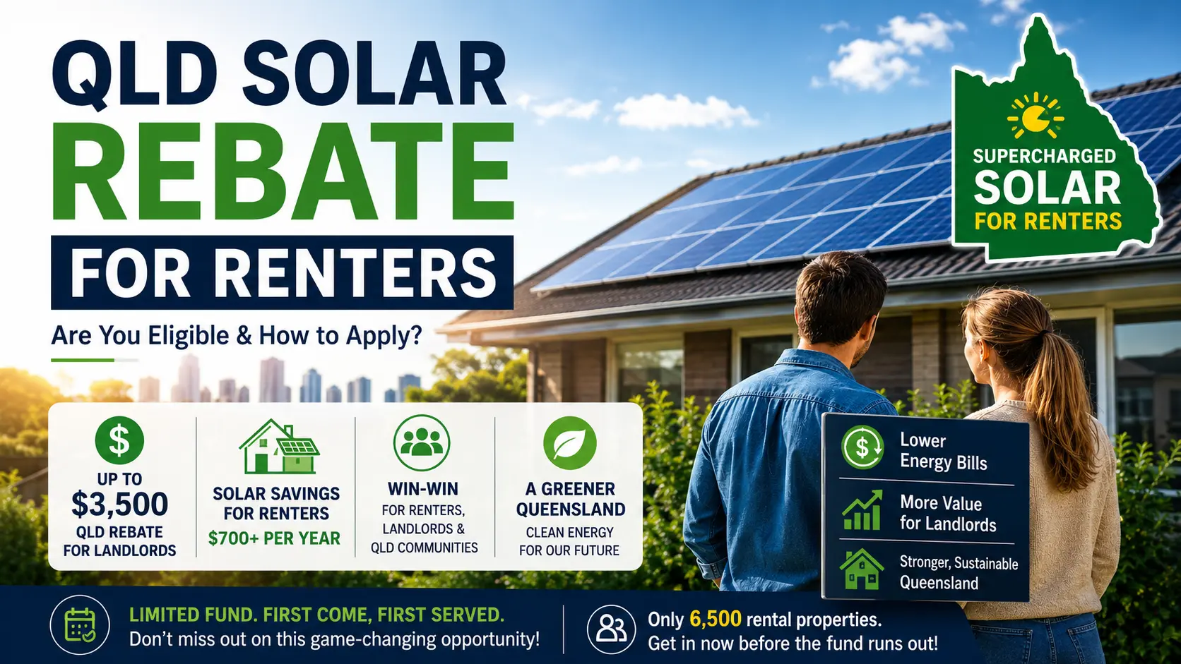 QLD Solar Rebate for Renters