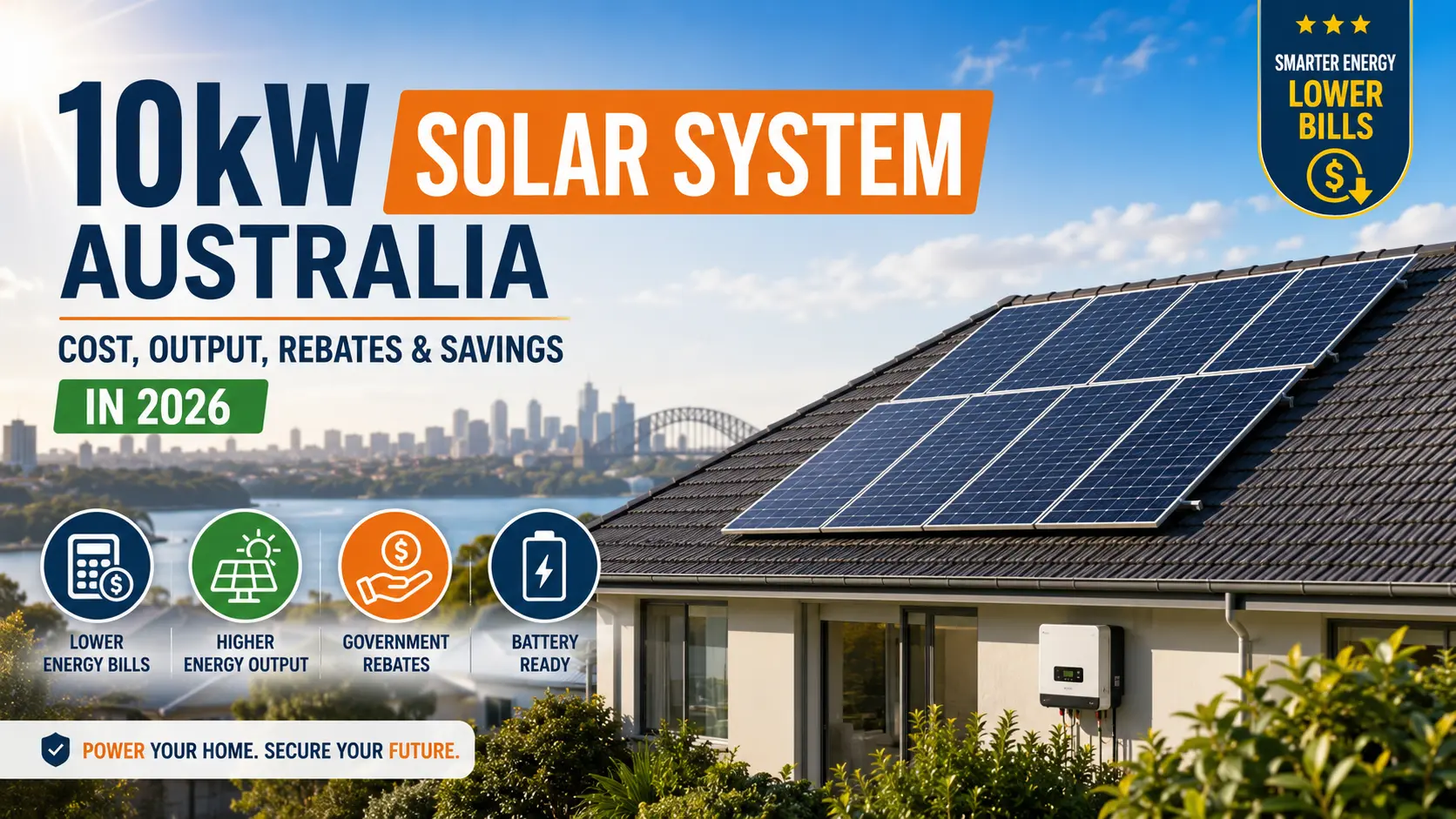10kW Solar System Australia: Cost, Output, Rebates & Savings in 2026