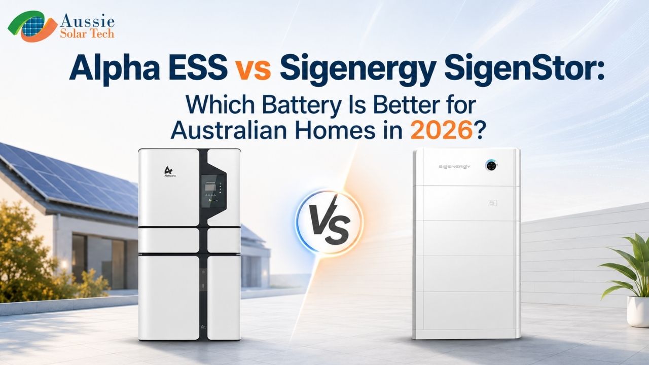 Alpha ESS vs Sigenergy SigenStor Battery Alpha ESS vs Sigenergy SigenStor Battery