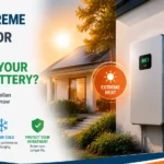 can extreme heat or cold damage solar battery
