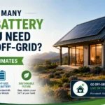 how many kwh battery do you need to go off-grid