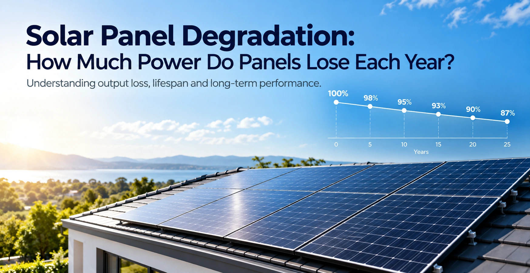 Solar Panel Degradation: How Much Power Do Panels Lose Each Year?