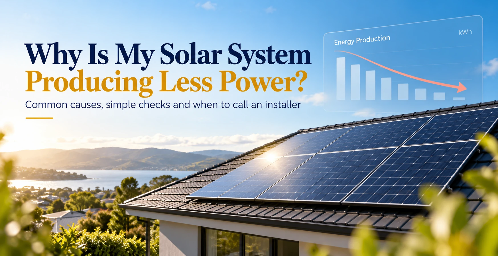 Why Is My Solar System Producing Less Power?